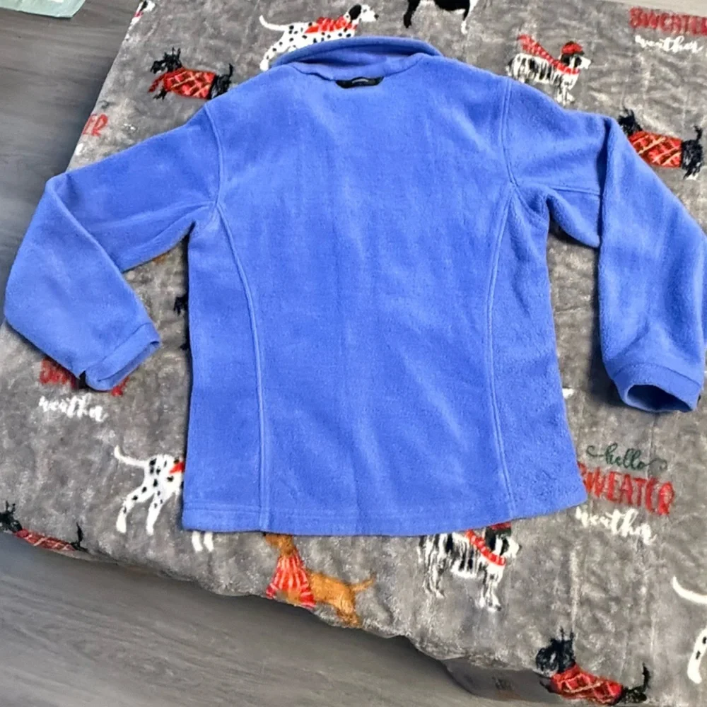 Columbia Sky Blue Fleece Jacket - Picture 4 of 12